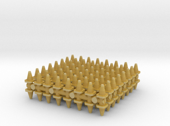 Traffic Cones (x128) 1/500 3d printed