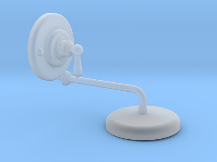 1:6 Shower Head and Valve: Deco 3d printed