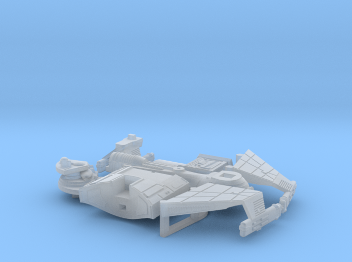 3788 Scale Klingon B10K Battleship Kit WEM 3d printed