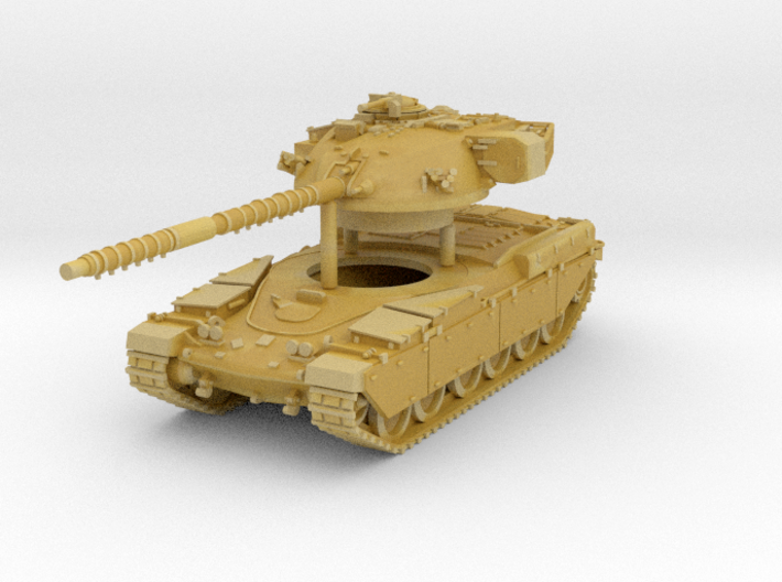 Main Battle Tank Chieftain MK6 Scale: 1:144 3d printed 