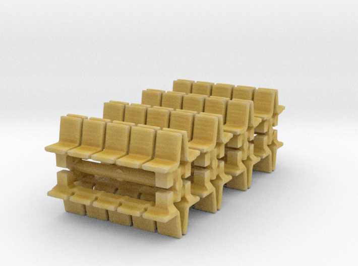 Platform Seats (x16) 1/400 3d printed