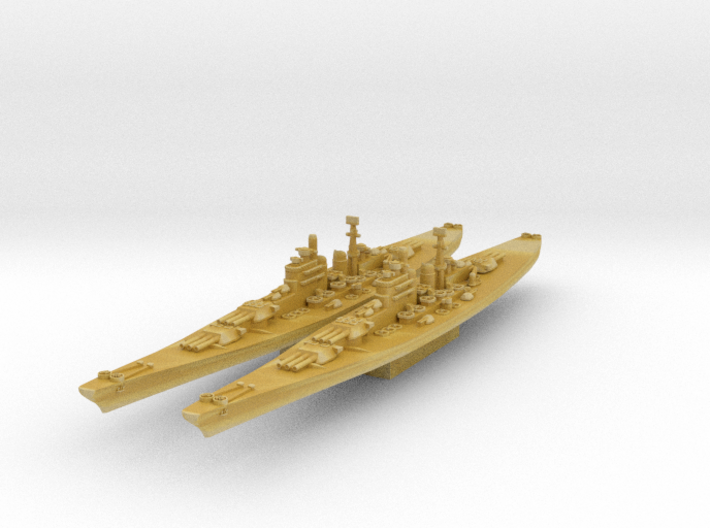 Soviet Project 24 Battleship 1/3000 3d printed