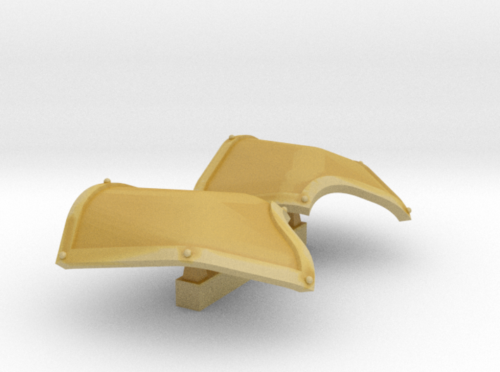 Adeptus Titanicus Warhound Titan Shoulder Plates 3d printed