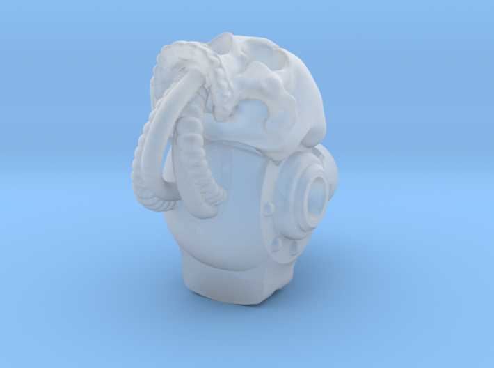 Mini Knight - Skull Head 3d printed