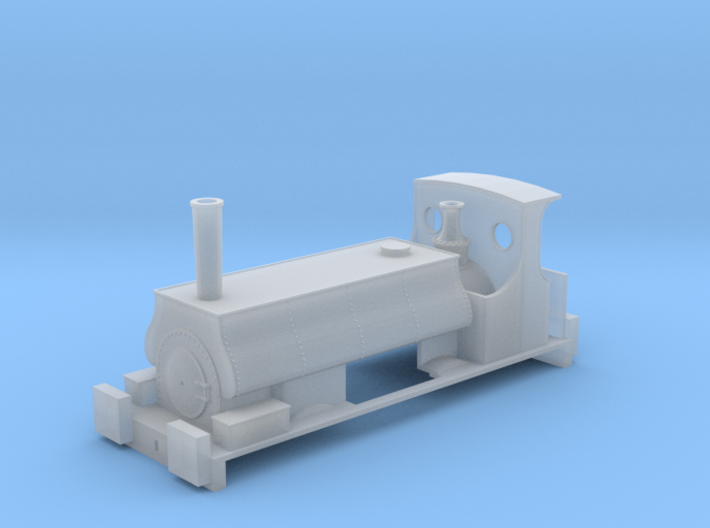 Andrew Barclay ogee tank 3d printed
