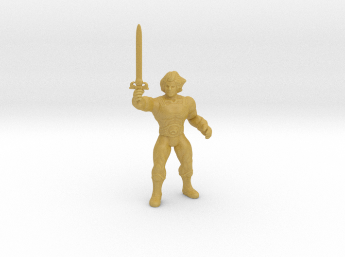 Thundercats Lion-o miniature model fantasy dnd rpg 3d printed 