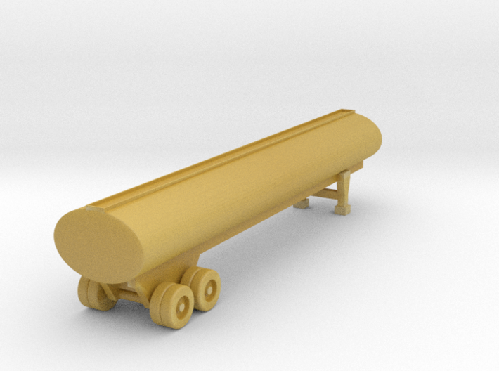 40 Foot Tank Trailer - 1:144 scale 3d printed 