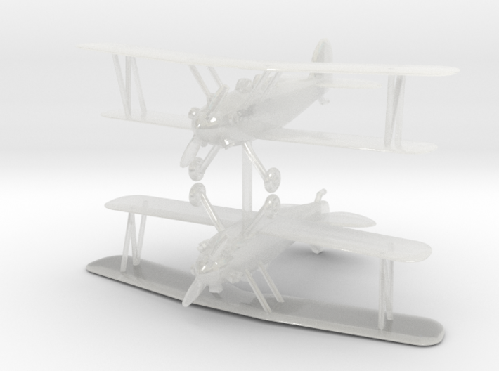 Biplane - Set of 2 - Nscale 3d printed