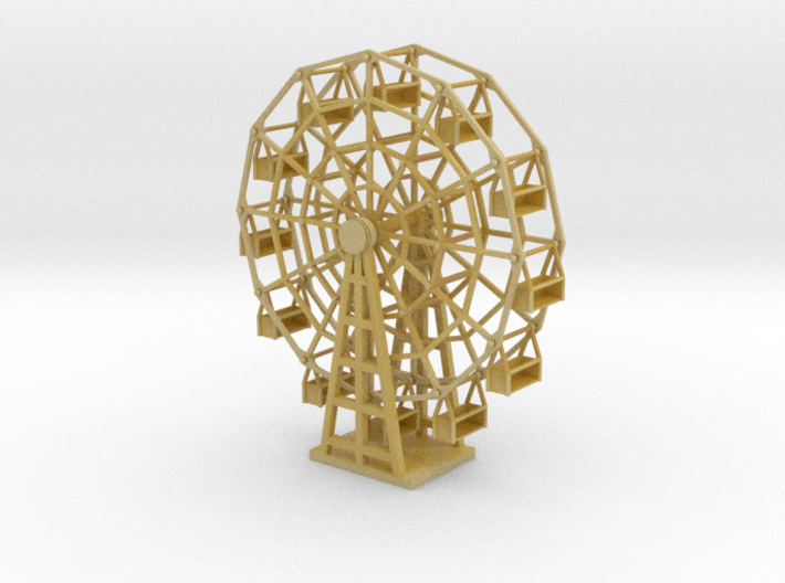 Ferris Wheel - Zscale 3d printed 