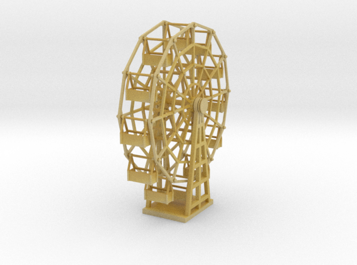 Ferris Wheel - TT Scale 3d printed 