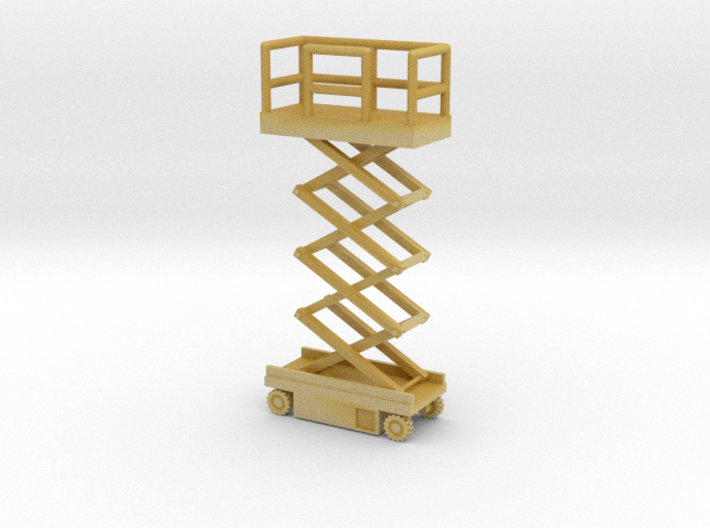 JLG Scissor Lift - Middle Position - Zscale 3d printed 