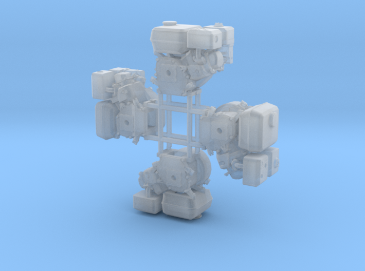 13mm_tall_B&amp;S_engine 3d printed