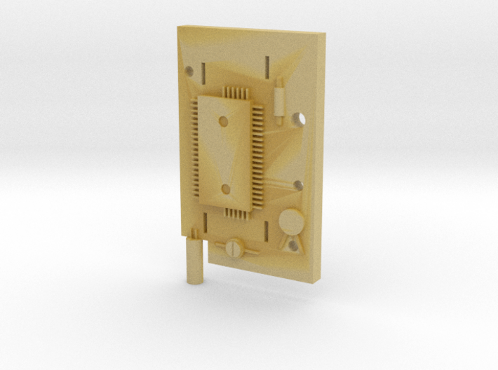 Casio MQ-1 Circuit Board 1/6th Scale 3d printed