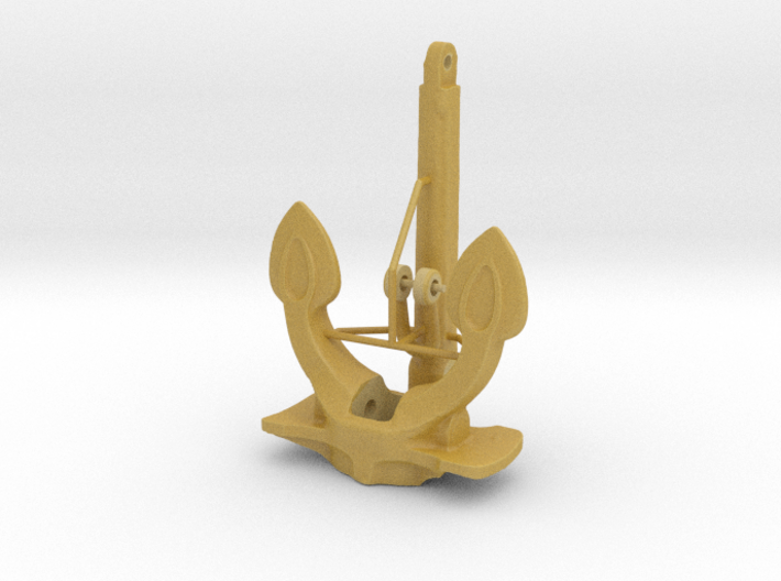 offshore anchor Rostock 3d printed 