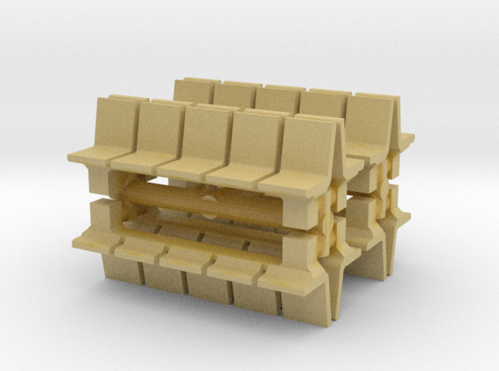 Platform Seats (x8) 1/200 3d printed