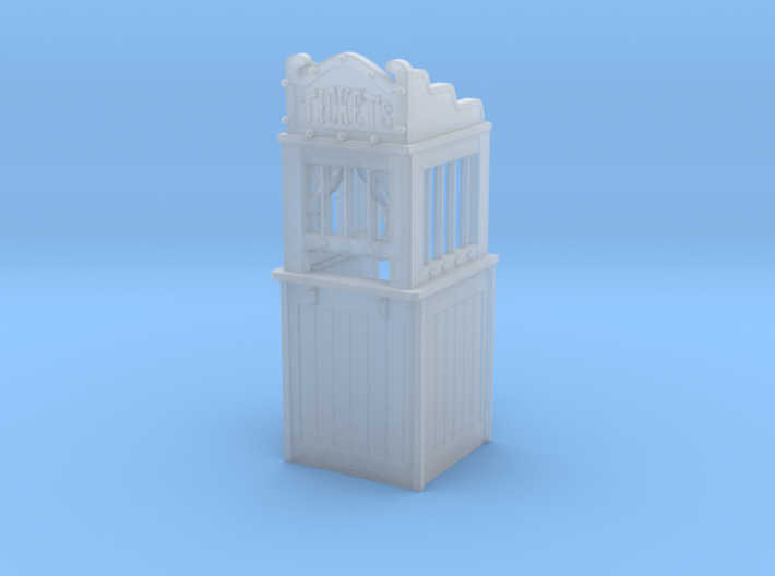 Carnival Ticket Booth 01. 1:24 Scale 3d printed