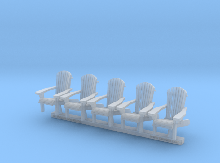 Chair 14. 1:64 Scale (S) x5 units 3d printed