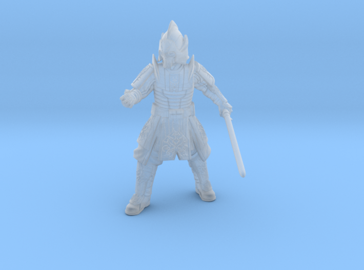 warlock ancient overlord (no-cape with saber) 3d printed