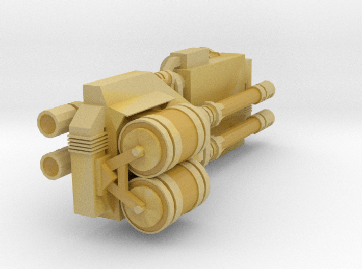 Automatic Mortisbot Cannon - Pair 3d printed