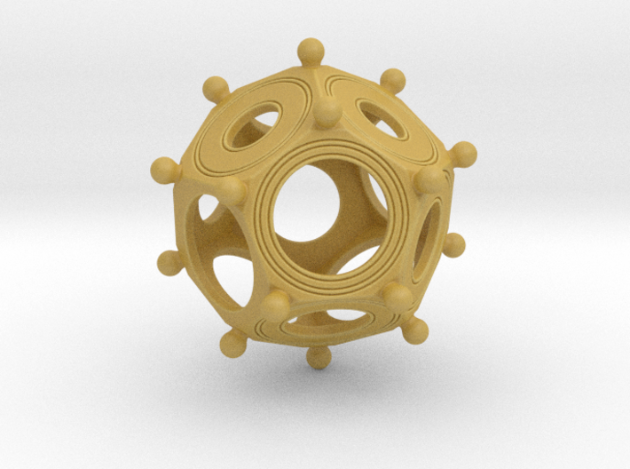 Super Accurate Roman Dodecahedron ( Exact replica) 3d printed