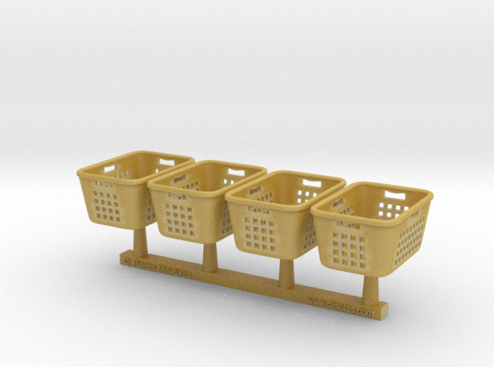 Laundry Basket 01. 1:35 Scale 3d printed 