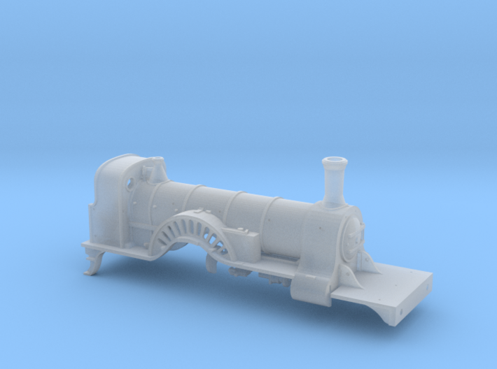 3mm Scale Stirling Single Locomotive 3d printed
