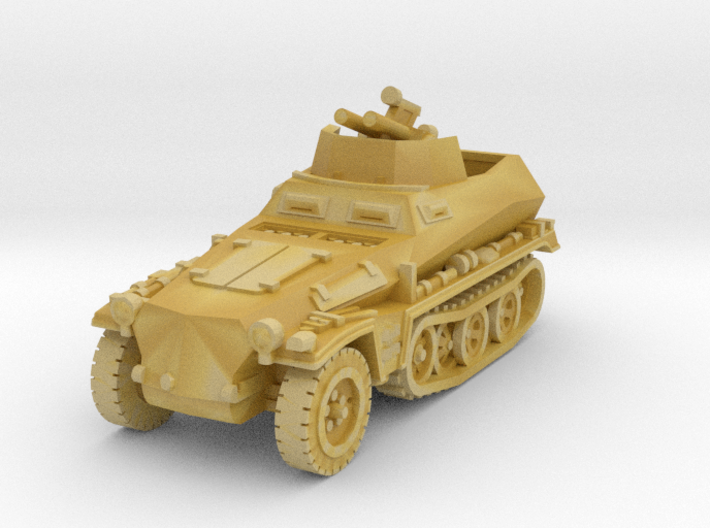 Sdkfz 250/4 A Anti Aircraft 1/144 3d printed