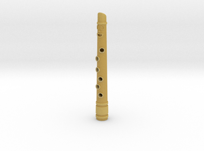 Golden Flute 2 inches 3d printed