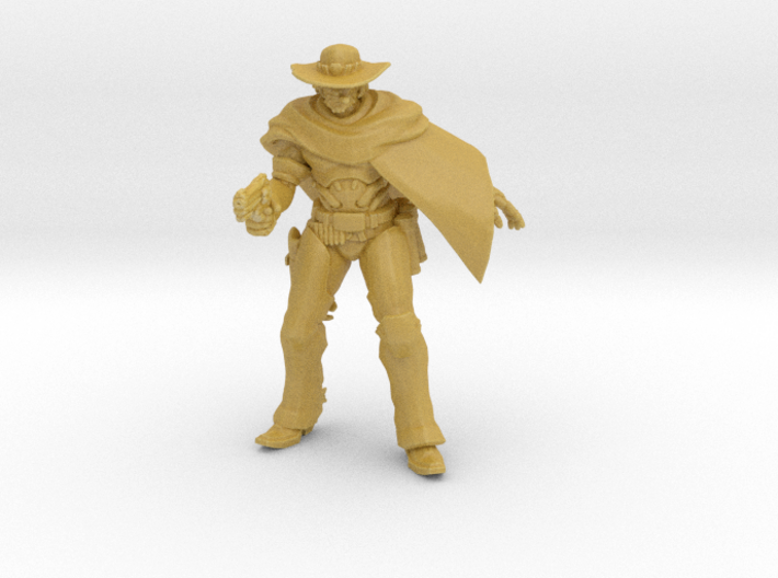 McCree cowboy miniature model games rpg dnd scifi 3d printed 
