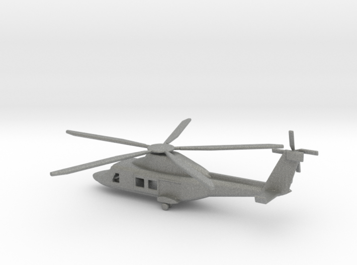 1/200 Scale AW169M Helicopter 3d printed
