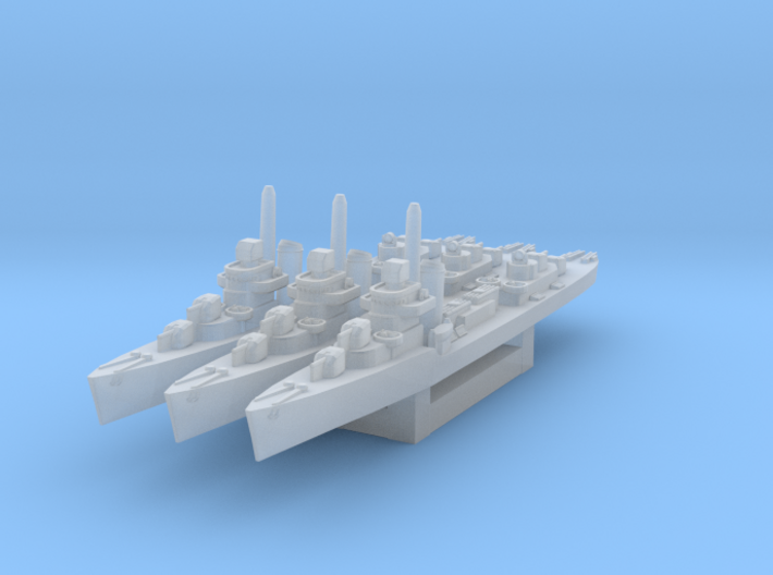 Sims class destroyer (Axis &amp; Allies) 3d printed