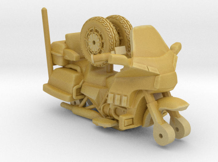 1-64 Scale Motorcycle Cruiser 3d printed