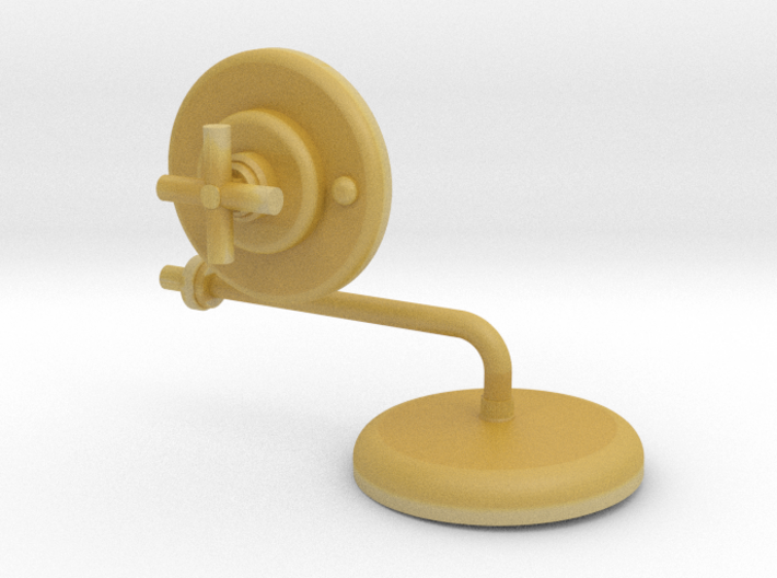 Shower Head and Valve: X Modern 3d printed
