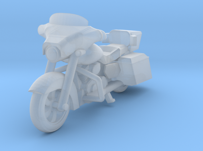 HO Scale Road Classic Bagger Motorcycle 3d printed