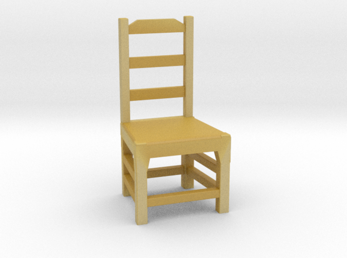 1:48 Simple Dining Chair 3d printed