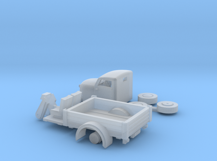 Nemo chassis and cabin TT schale 3d printed