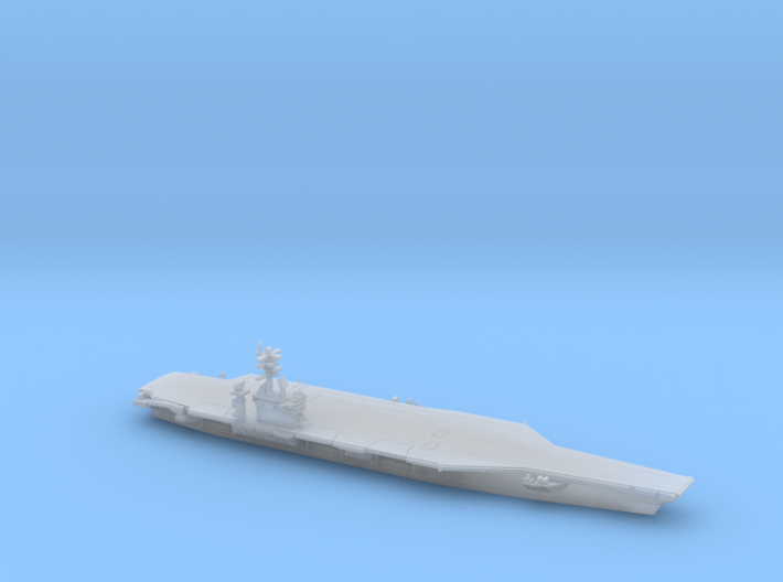 Nimitz-class CVN (CVN 68-70, 2017), 1/1800 3d printed