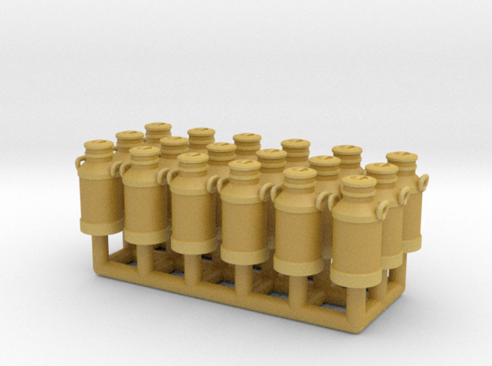 Milk churn 40 liters. HO Scale (1:87) 3d printed 