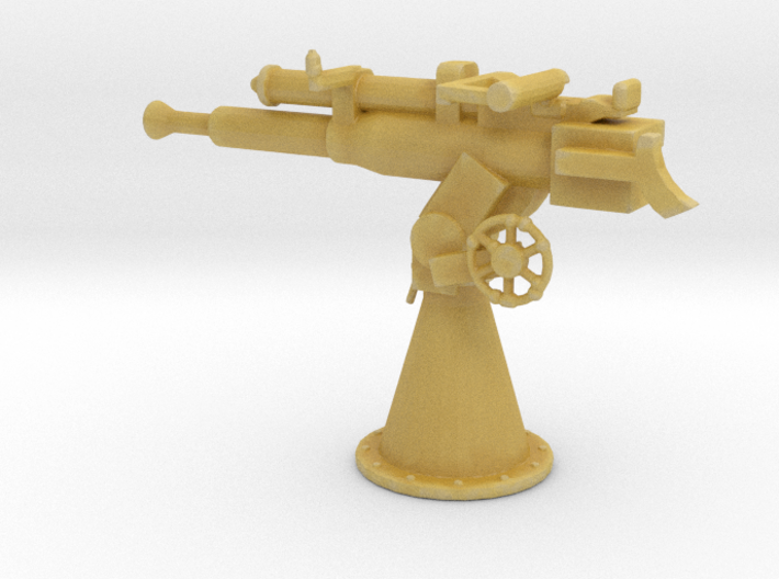 1/64 Scale 3 Inch 23 Cal AA Gun 3d printed