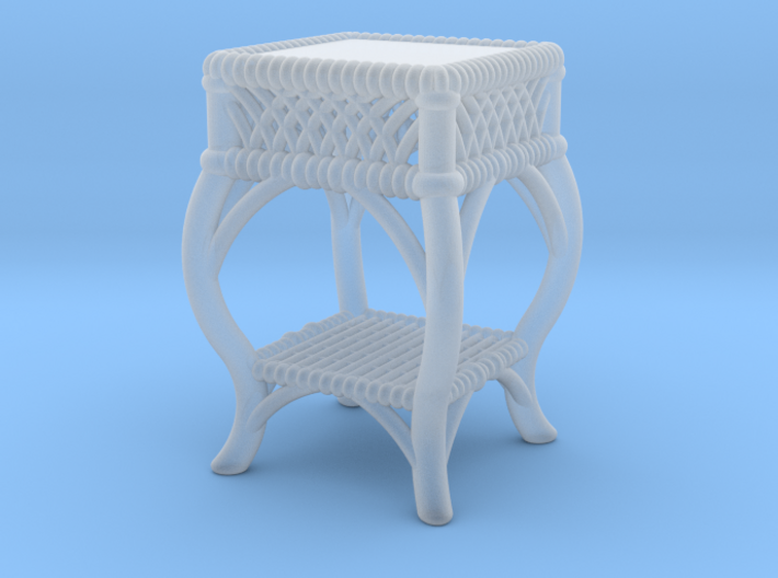1:48 Nob Hill Wicker Side Table 3d printed