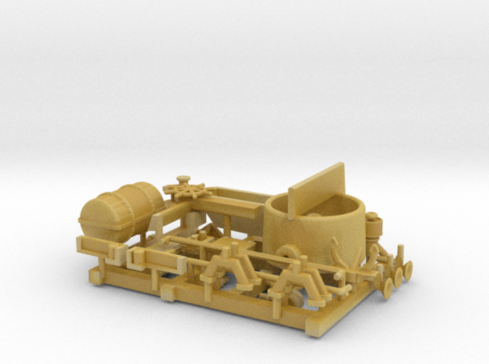 M22 Navy Tug, Details (1:87, RC) 3d printed 