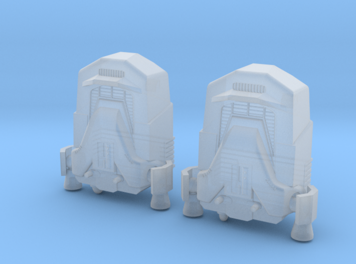 Imperial Jump Pack Legion scale (2 parts) 3d printed