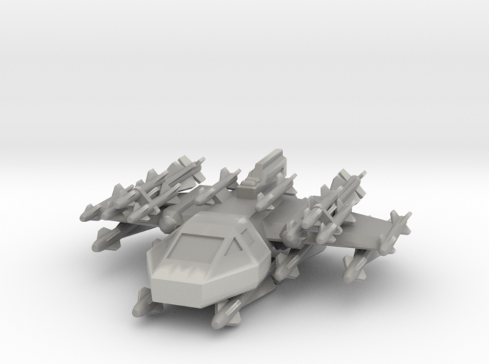 285 Scale Kzinti Large Fast Attack Shuttle Killer 3d printed