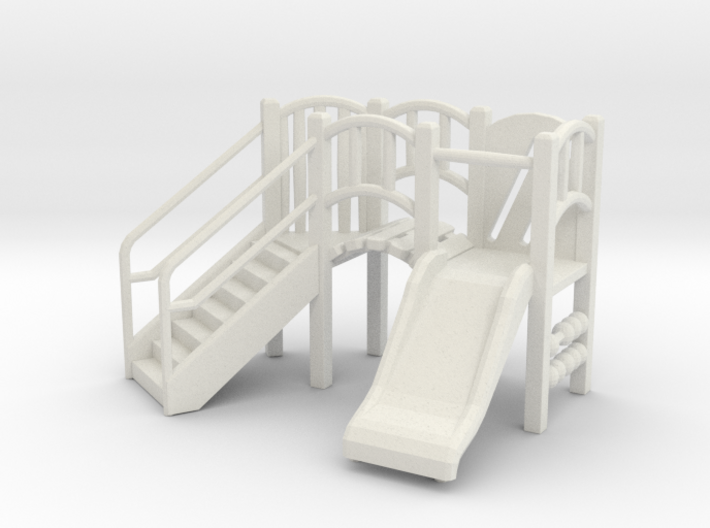 Playground Equipment 01. 1:24 Scale 3d printed