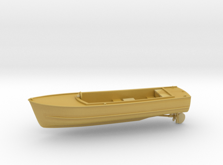 1/96 USS Sub Chaser Whale Boat 3d printed