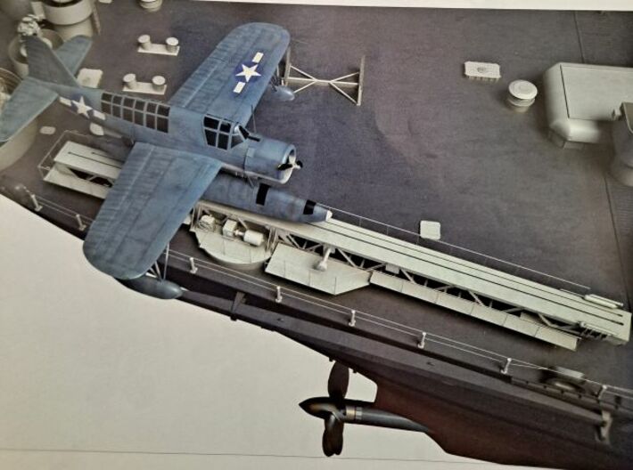 1/96 USN P-6 Catapult SET x2 3d printed 