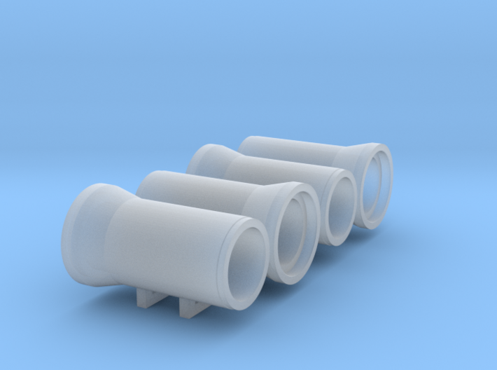 N Sewer pipe &quot;ø1000mm&quot; 4pc 3d printed