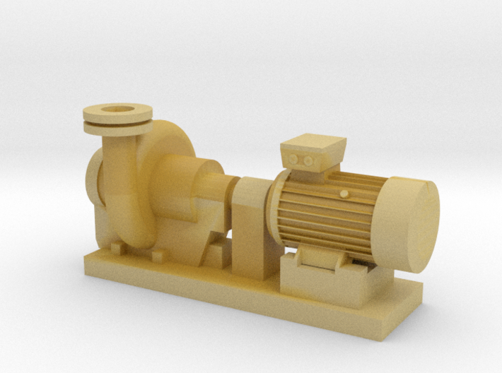 Centrifugal Pump #2 (Size 1) 3d printed 