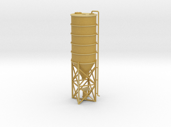 N Scale Cement Silo WSF 3d printed 