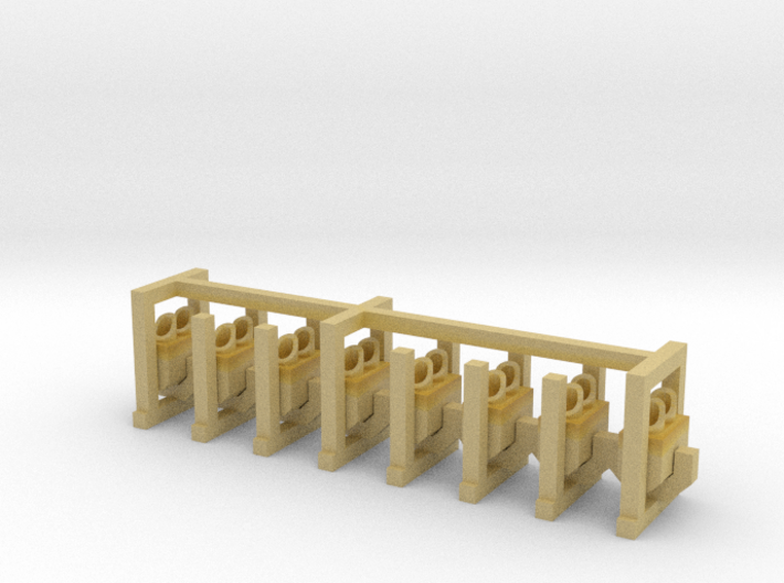 N Scale Stop-Go Signal 8pc 3d printed 